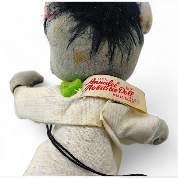 Vintage Annalee Mobilitee Doll 1971 Mouse Plush Figurine - Picture 3 of 7